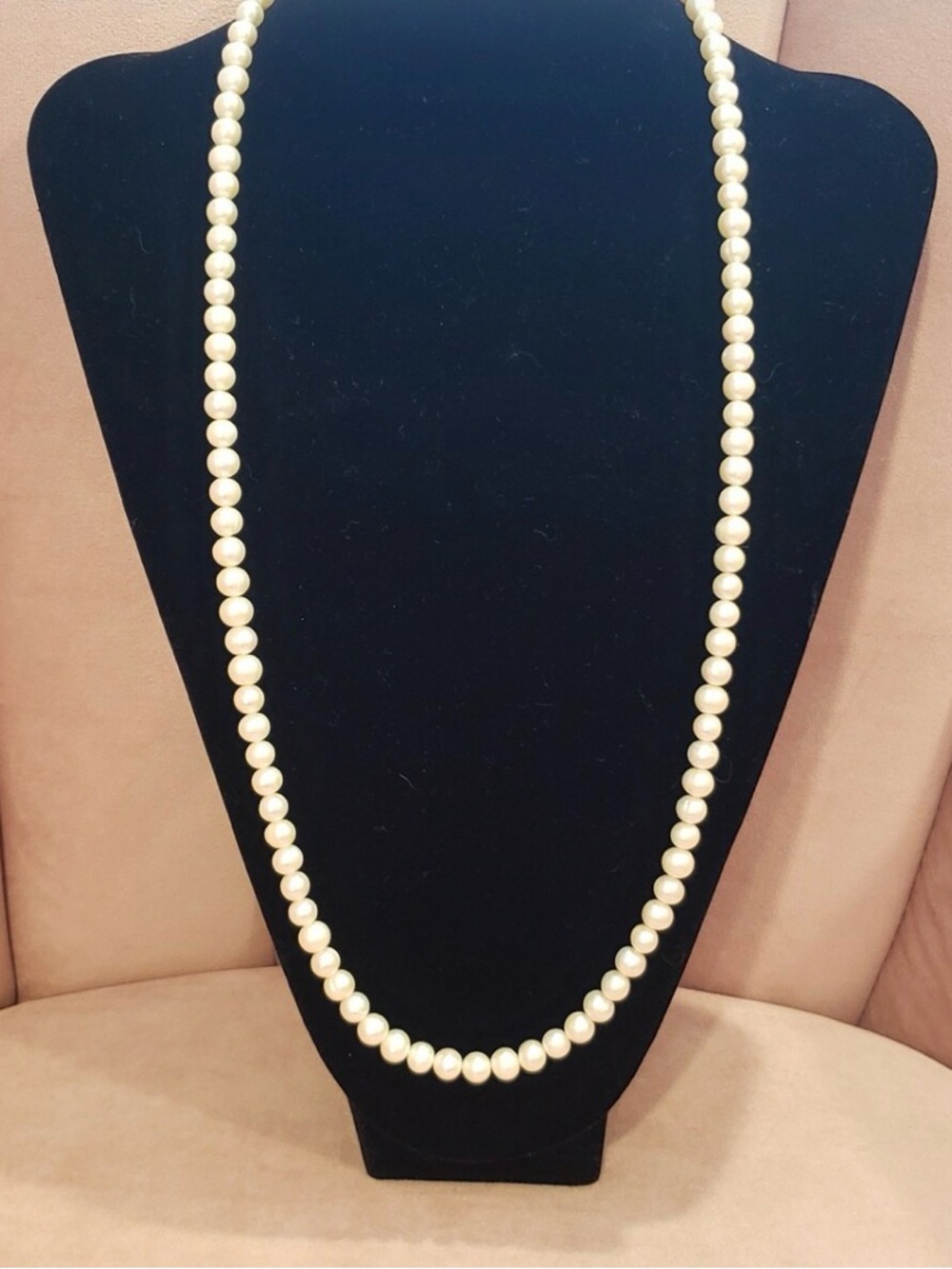 Classic 30” Fresh Water Pearl Necklace - Women Jewelry